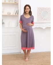 Сорочка для беременных и кормящих 815