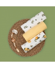 Пеленка 90-90см, &quot;Лимончики&quot;