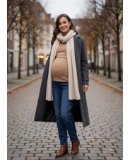 Джинсы на флисе для беременных