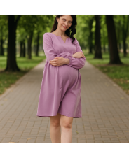 Платье для беременных сирень 