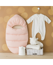 Комплект на выписку Зефир, розовый