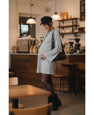 Платье для беременных серый 9110210