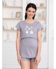Пижама для беременных и кормящих  ф