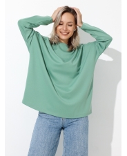 Свитшот для беременных изумрудный