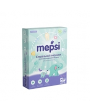 Стиральный порошок на основе натурального мыла гипоаллергенный для детского белья Mepsi 400 г